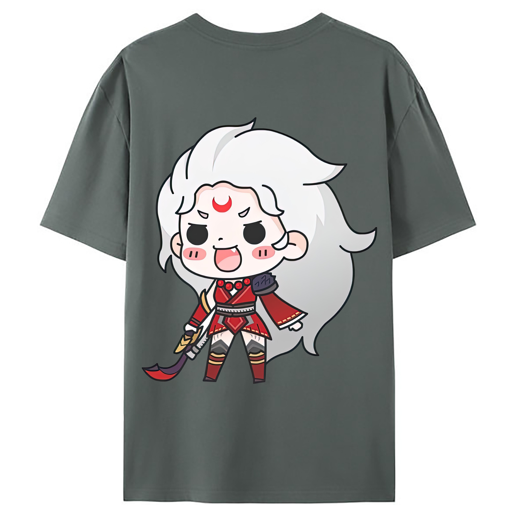 （画像用） リーグ・オブ・レジェンド League of Legends LOL 綿100％ メンズ半袖Tシャツ（バックプリント） 通気性